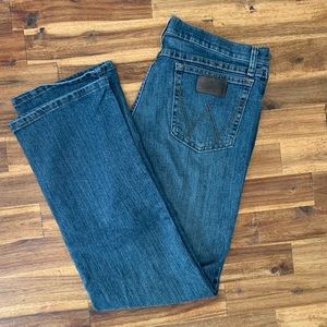 Mens Wrangler Jeans 33x34
